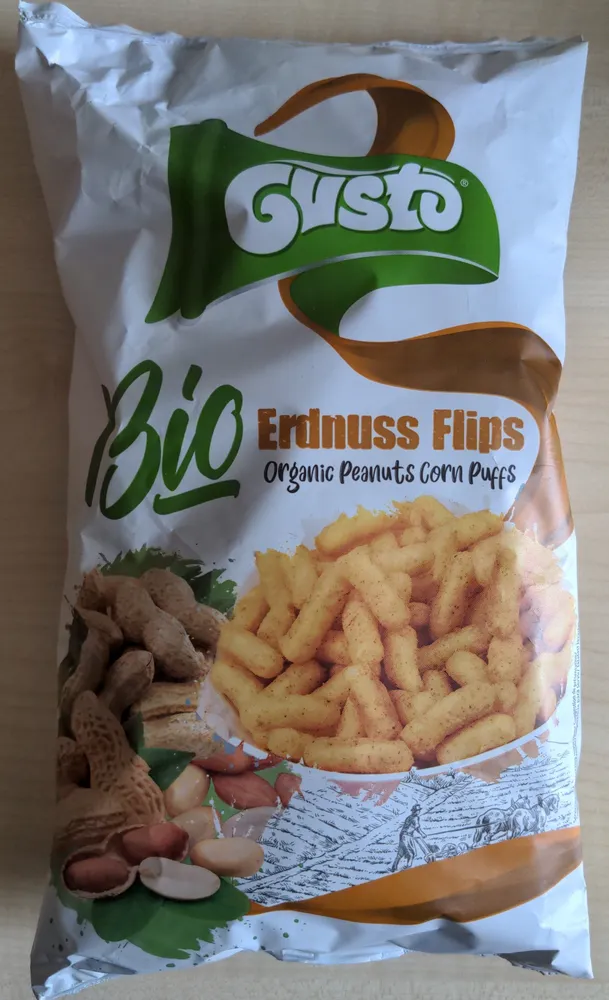Bio erdnuss flips