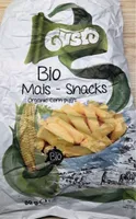 Organic corn puffs