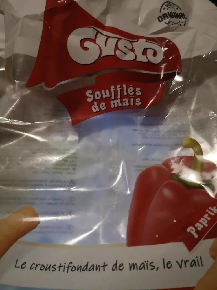 Soufflés au maïs