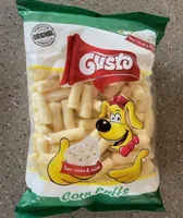 Sour cream and onion corn puffs