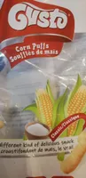 Corn puffs soufflés de maïs