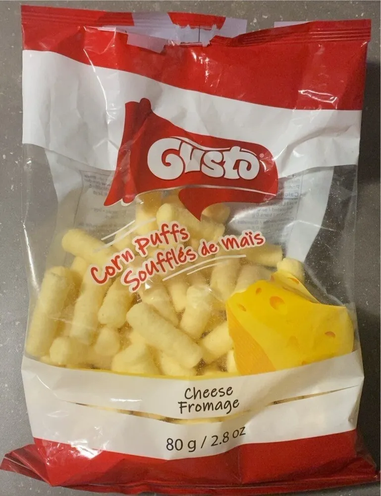 Gusto - Corn Puffs, cheese