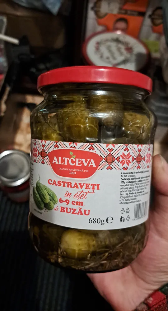 castraveți otet