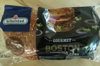 Gourmet Boston Hamburger buns linseed et sesame