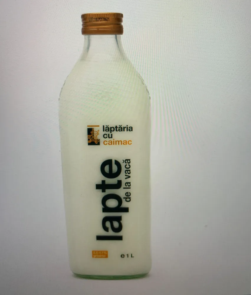 Lapte de vaca caimac
