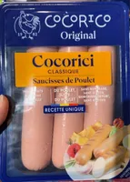 Saucisses de poulet cocorici