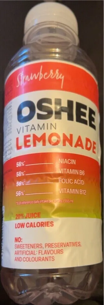 limonada isotónica oshee fresa