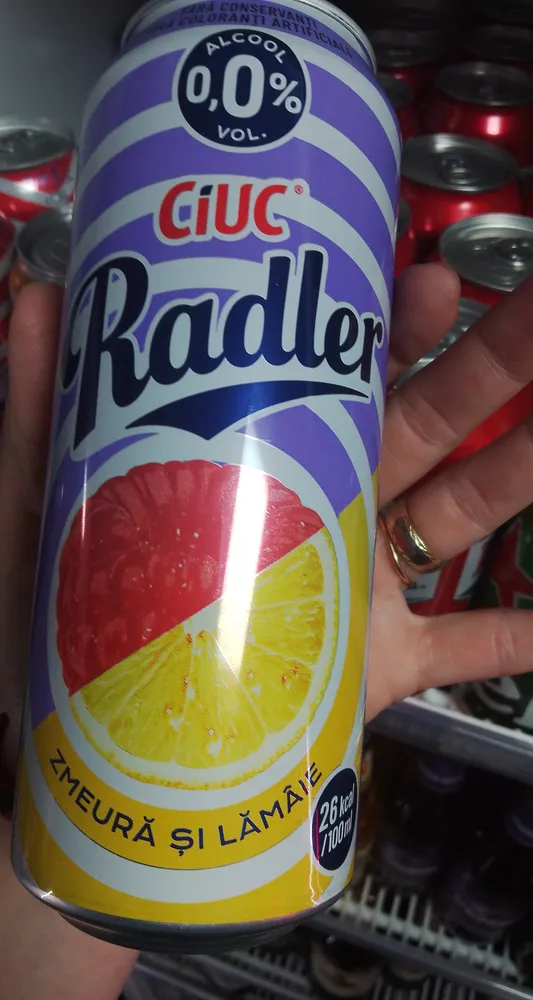 Ciuc radler zmeura 0.5