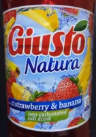 Giusto Natura - strawberry & banana 2l