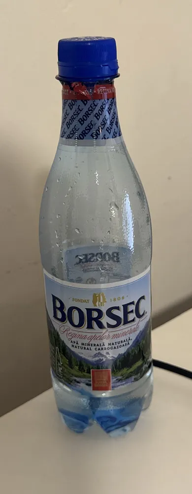 Apă minerală naturală carbogazoasă