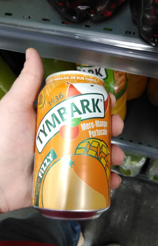 Tymbark fizzy Mere Mango