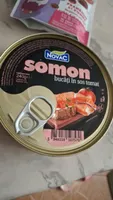 Novac somon bucăți în sos tomat