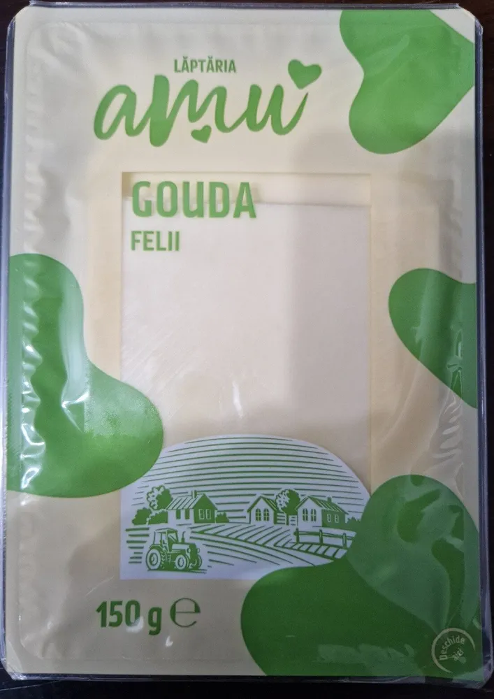 Brânza Gouda Felii