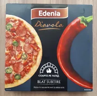 Diavola - Pizza cu salam picant şi ardei iute