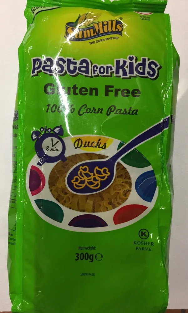 Pasta for kids gluten free ducks