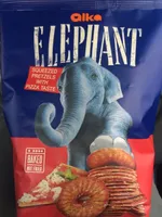 Elephant pretzels pizza