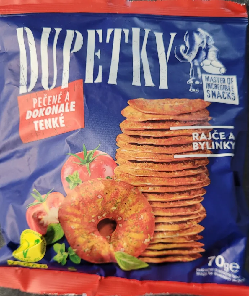 Dupetky Rajče A Bylinky