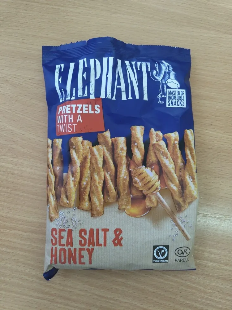 Pretzels sea salt & honey