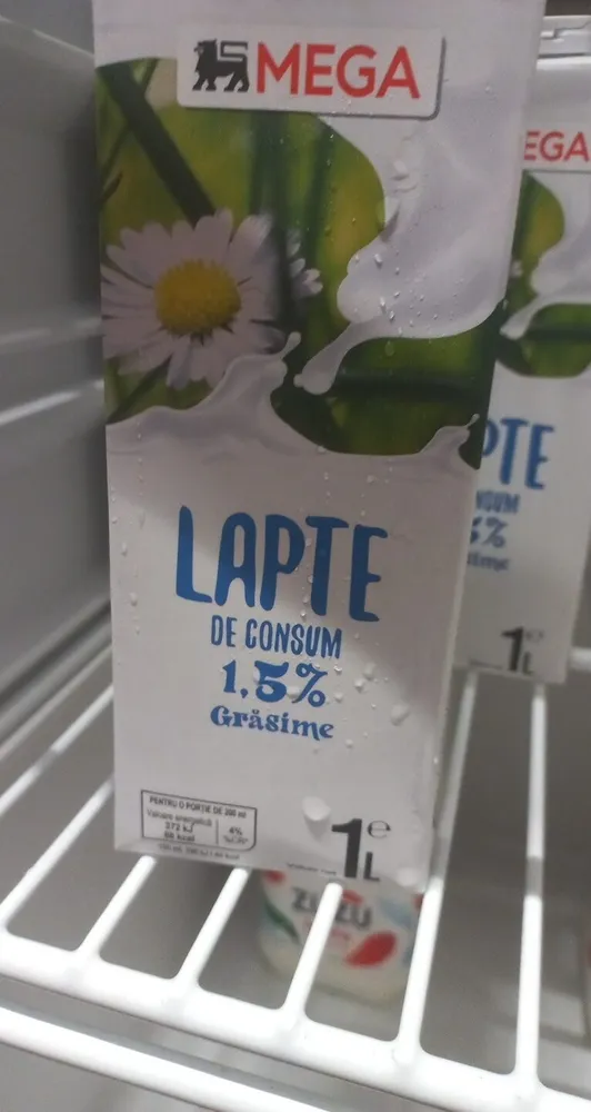 Lapte de consum 1,5%
