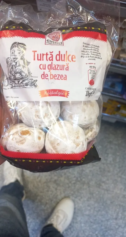 Turta dulce cu glazura de bezea