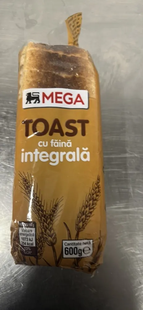 Toast cu făină integrală