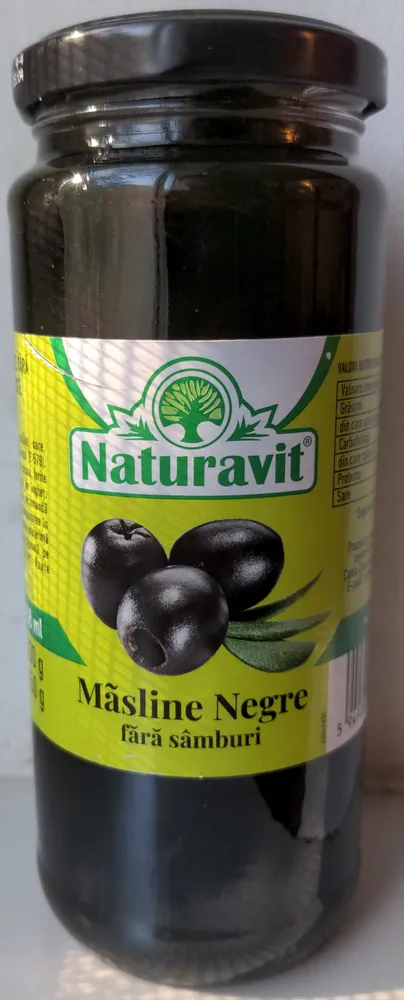Măsline negre fără sâmburi