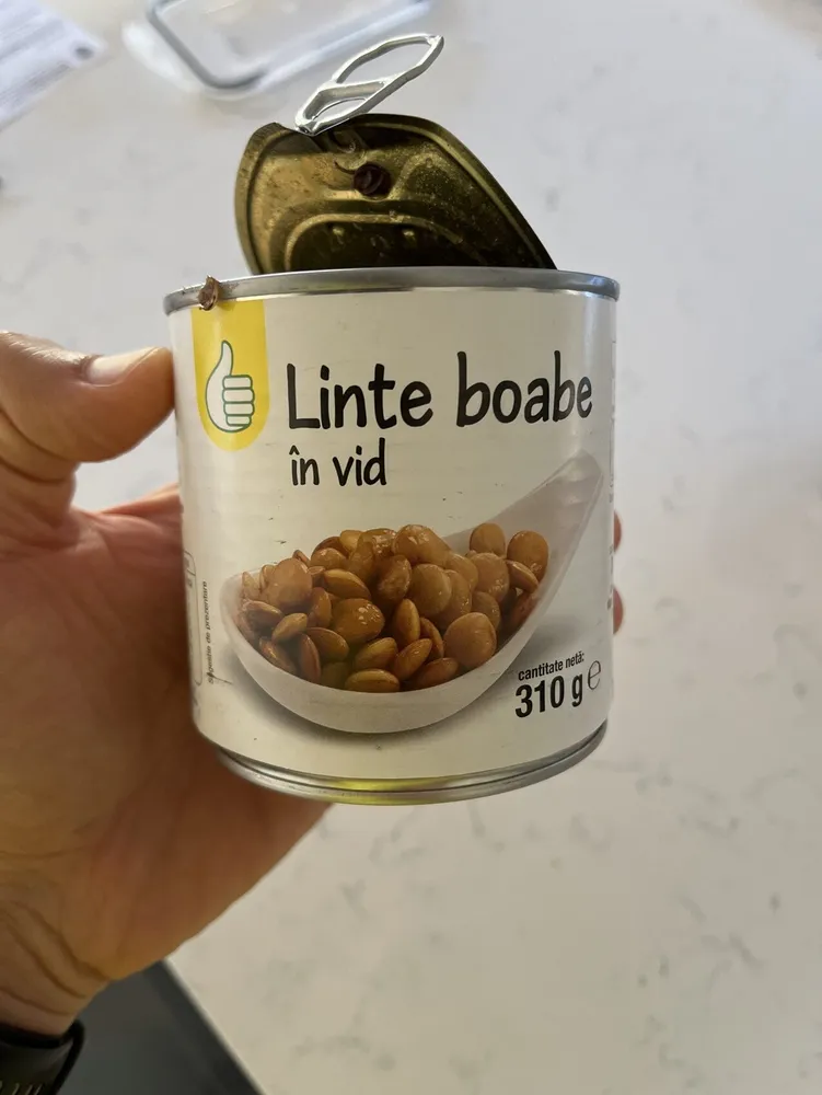 Linte boabe in vid