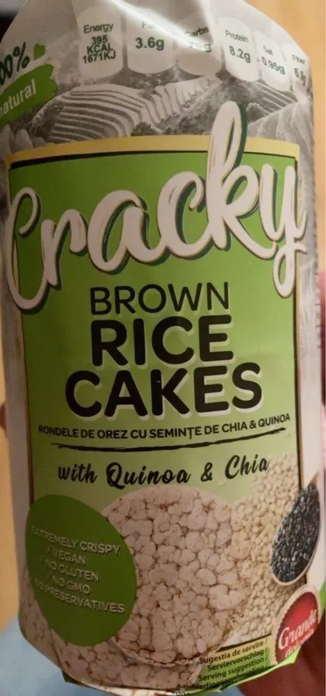 Brown rice cakes