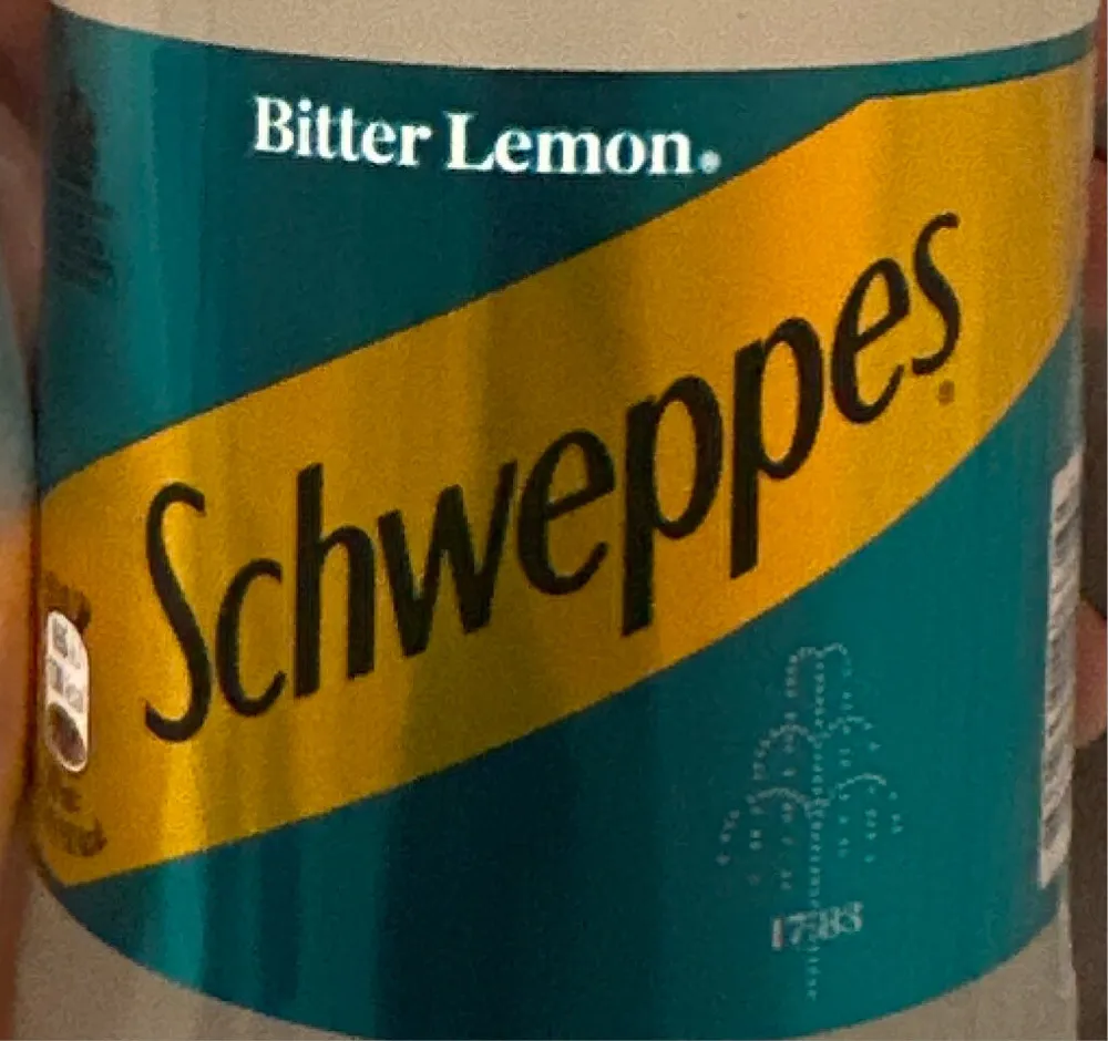 Schweppes biter 0.5