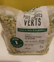 Pois cassés verts