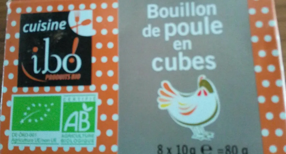 Bouillon de poule en cubes
