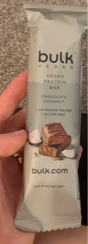 Vegan protein bar