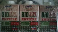 Crème liquide entière