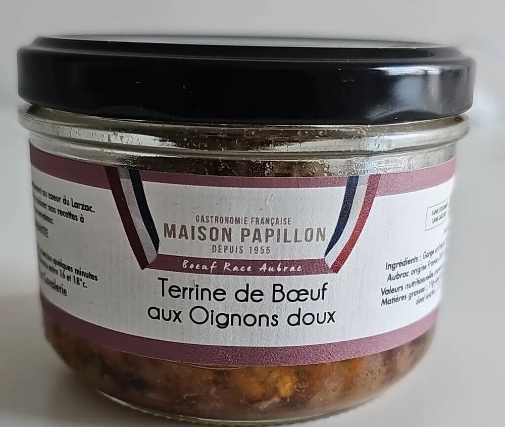Terrine de Bœuf aux Oignons doux