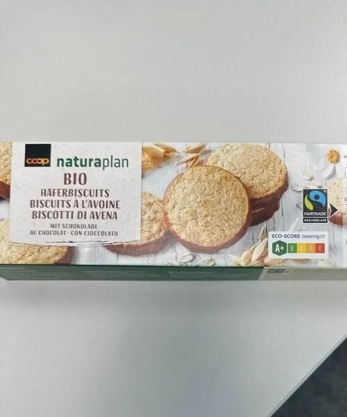 Biscuits à l’avoine BIO