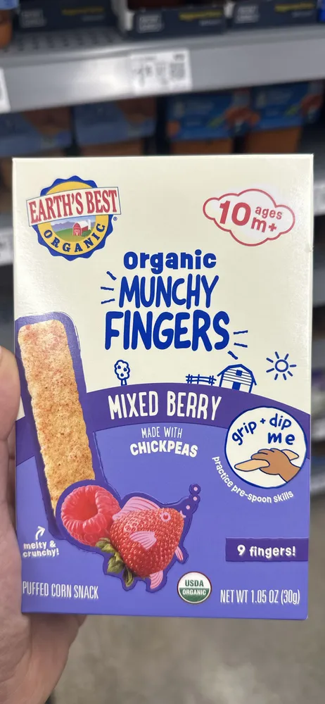 Munchy Fingers Mixed Berry