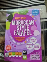 ready to eat Moroccan style falafel