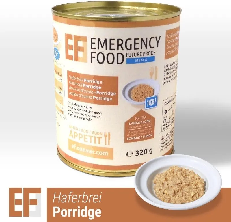 Haferbrei Porridge (gefriergetrocknet)