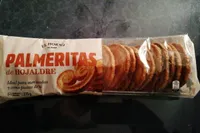 Palmeritas de hojaldre