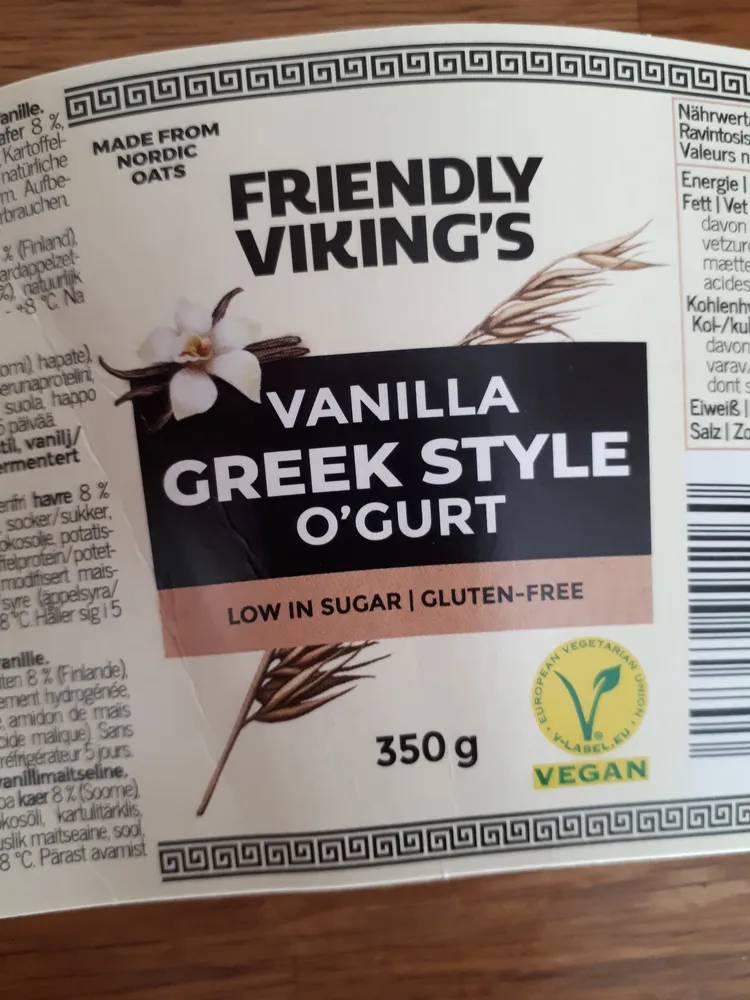 Vanilla GREEK STYLE O'gurt