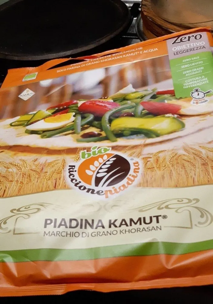 Piadine fresche biologiche