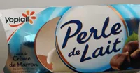 Perle de lait crème marron