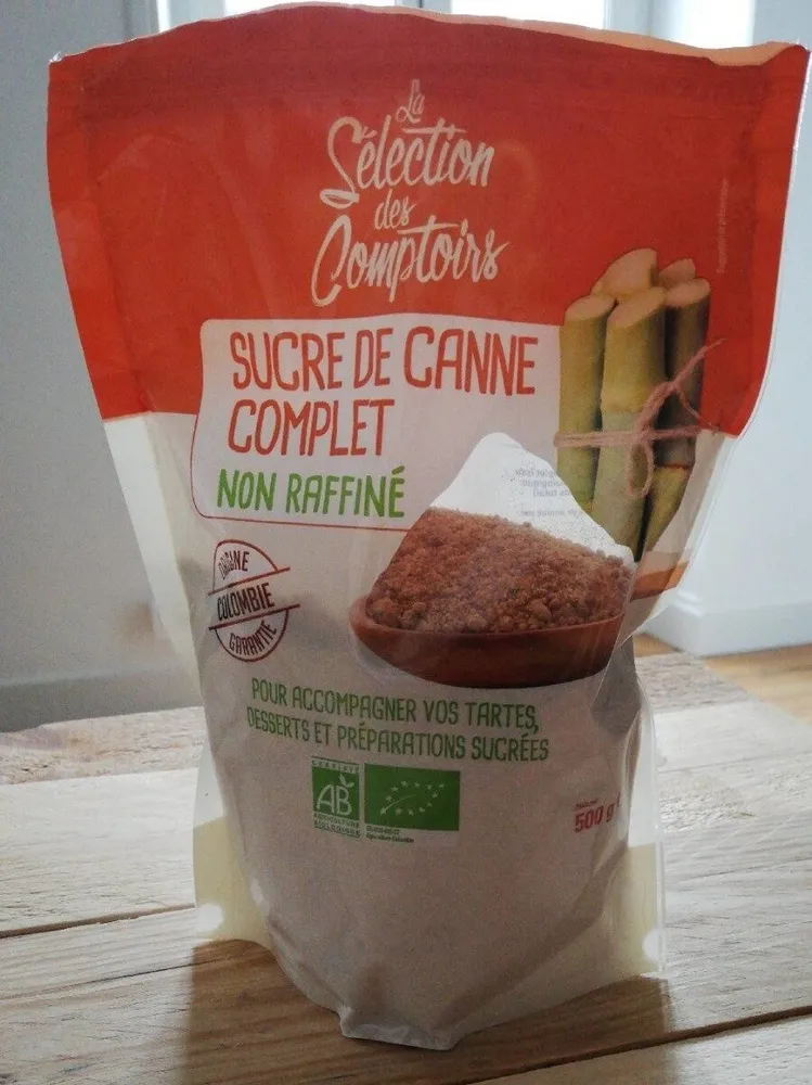 Sucre de canne complet