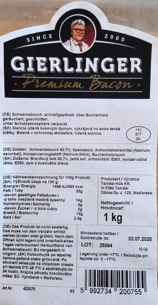 Premium Bacon