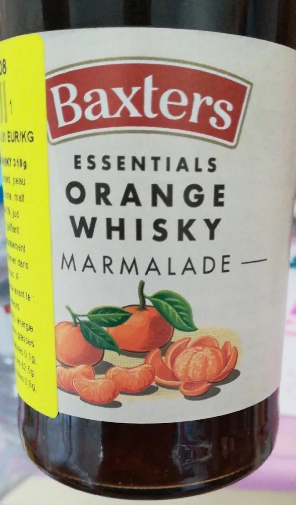 Orange whisky marmelade