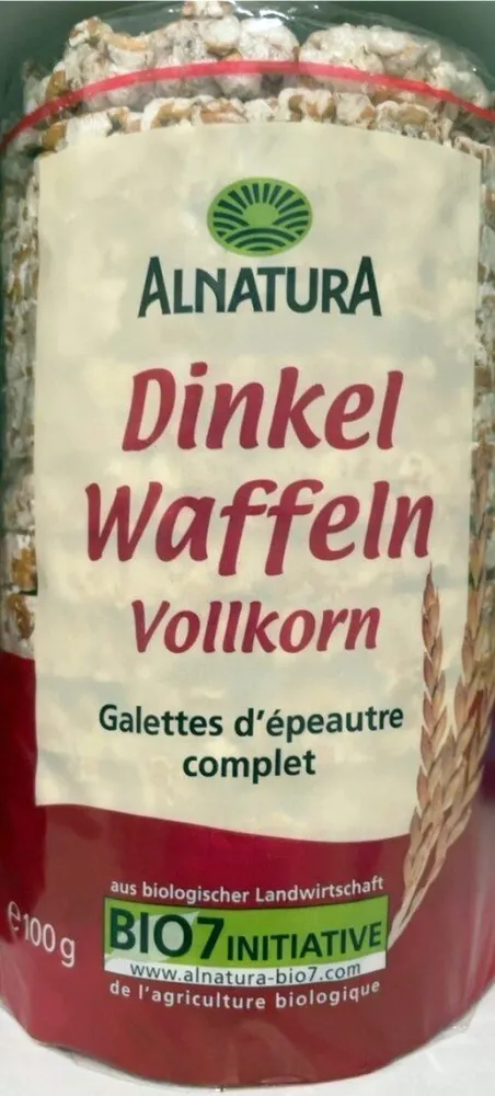 Dinkel Waffeln Vollkorn