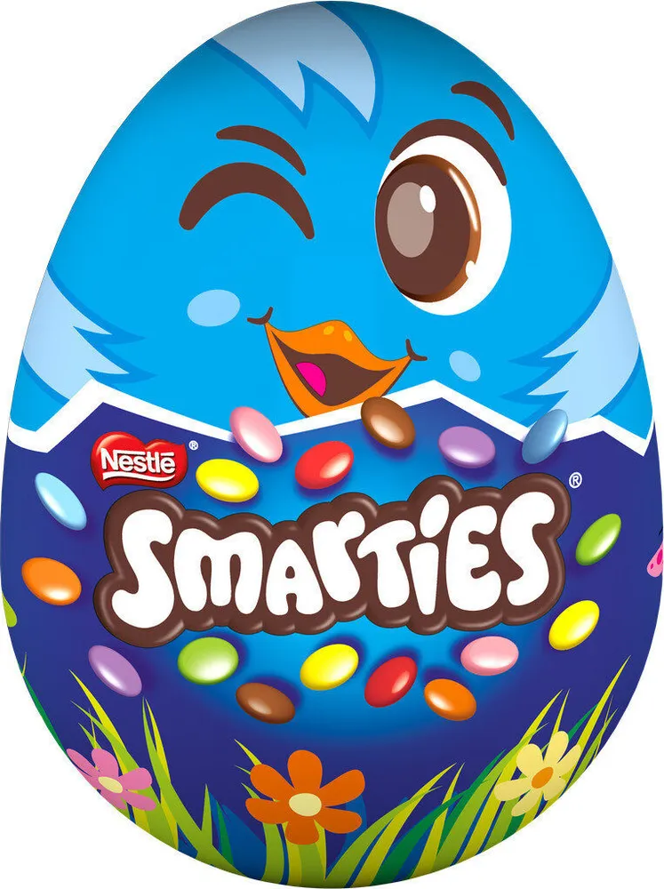 Figurine avec bonbons de chocolat au lait