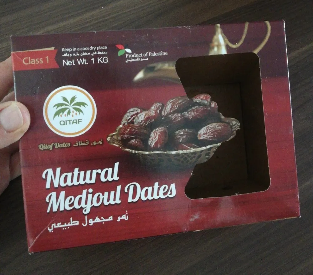 Natural Medjoul Dates PALESTINE