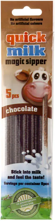Quick Milk Magic Sipper Sjokolade 5pk Felfoldi