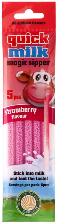 Quick milk magic sipper - Erdbeere